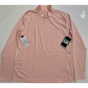 Nike Women's Long Sleeve Golf Mocks Neck Pink AV3661 682 Size XL NWT